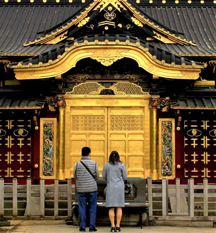 Toshogu Shrine Ueno Park Tokyo